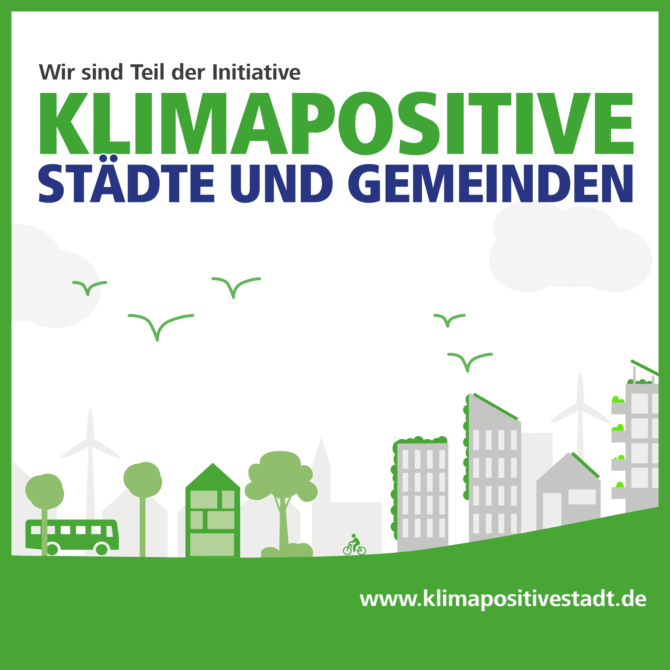 Ostfildern unterstützt Initiative „Klimapositive Städte und Gemeinden“