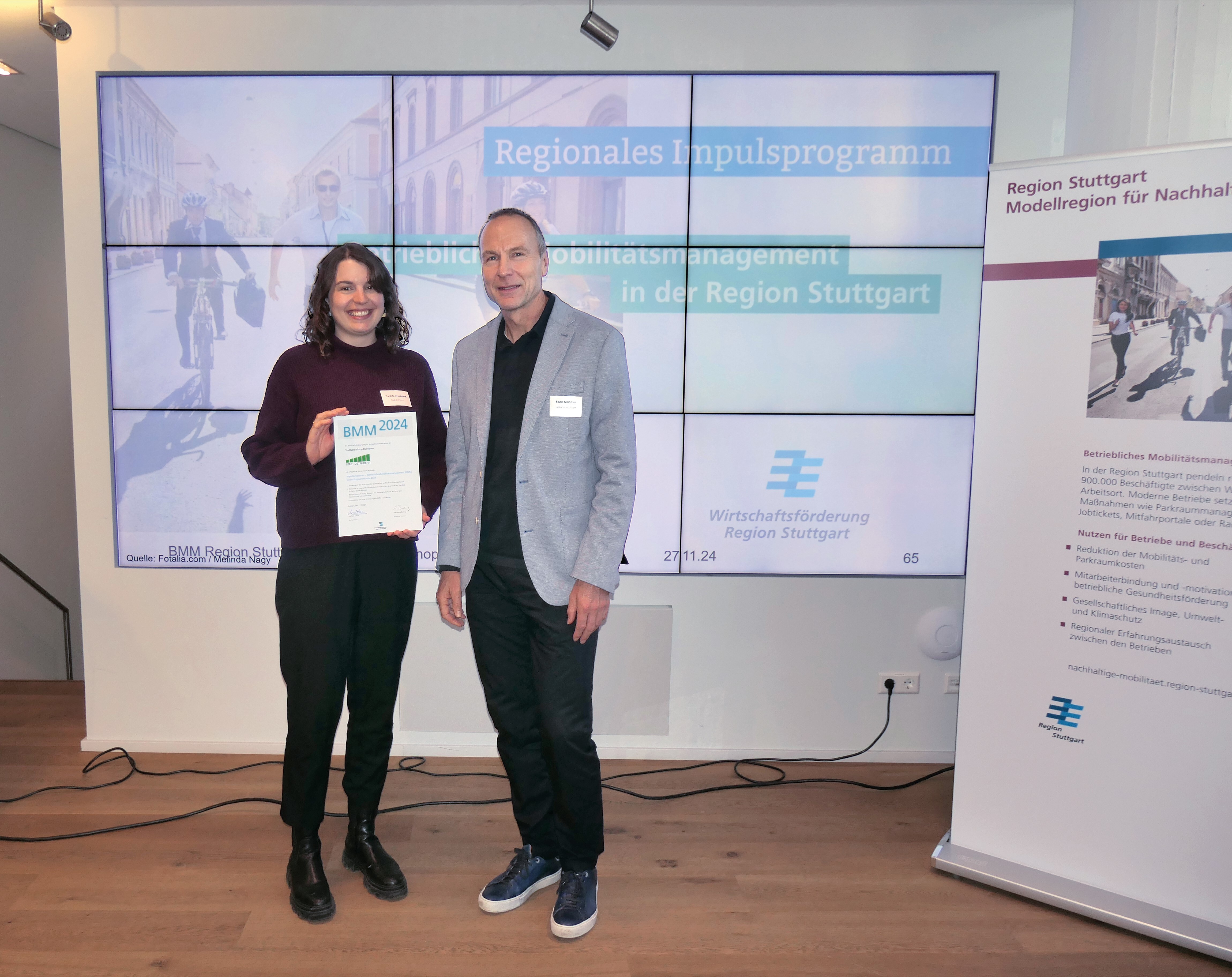 Betriebliches Mobilitätsmanagement bei der Stadt Ostfildern